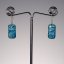 Turquoise earrings BLANKYT N0104
