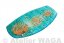 Turquoise glass bowl LUNA – oval