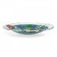 Round glass bowl MADEIRA with lace - flower