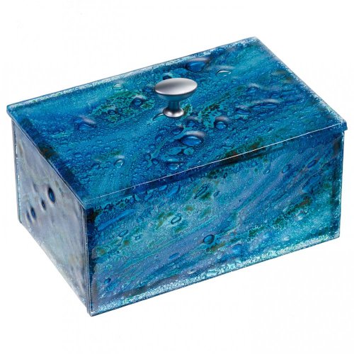 Glass box blue
