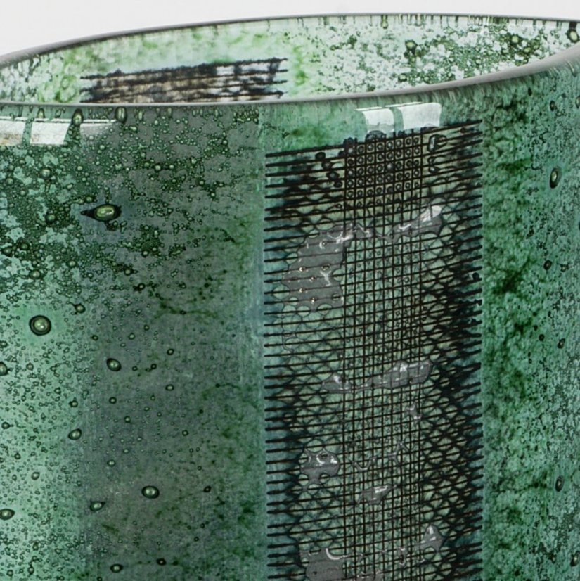 Sklenená váza CELEBRA zelená 01