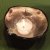 Luxury glass candlestick - silver