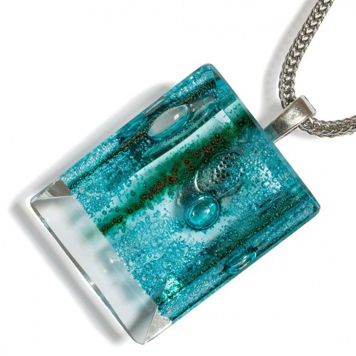 Cut glass jewel turquoise PRV0823