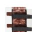 Brown glass vase LAVA WINGS
