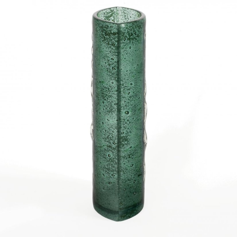 Sklenená váza CELEBRA zelená 01