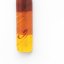Glass pendant rectangle yellow JULIET P1306