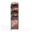 Brown glass vase LAVA WINGS