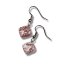 Brown glass earrings TERRA N0201