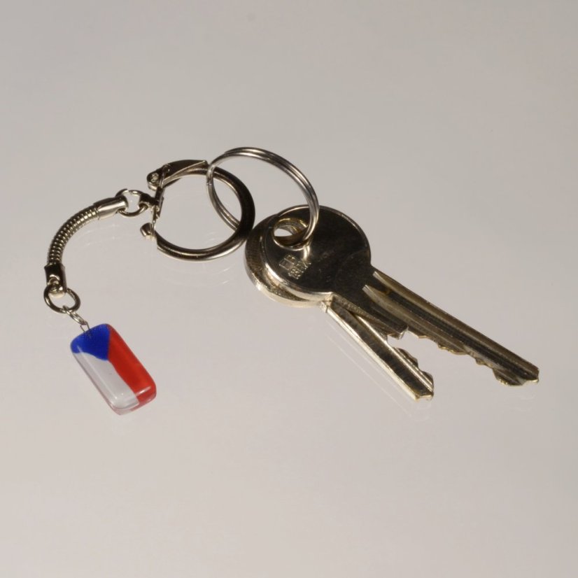 Key Ring CZECH FLAG