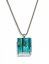 Cut glass jewel turquoise PRV0823