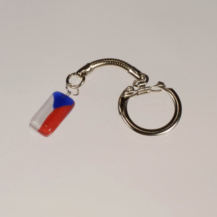Key Ring CZECH FLAG