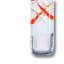 Rectangular glass pendant white CAROLINA P0606