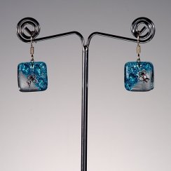 Turquoise earrings BLANKYT N025