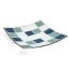 Blue glass bowl LAGUNA CORAL KARO