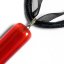 Glass pendant rectangular red SARAH P0910