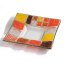 Orange glass bowl CORAL KARO