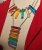 Glass necklace RAINBOW NH2601