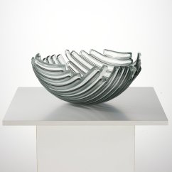 Luksusowa szklana głęboka miska GALEA