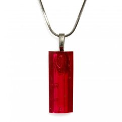 Cut glass jewelery red PRV0826