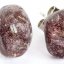 Brown glass earrings PUZETY TERRA N1807