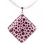 Glass jewelry set pink 02 SOU1102