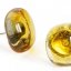 Amber glass earrings PUZETY N1813